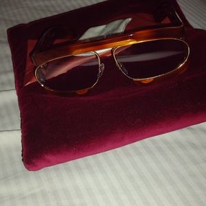 Gucci - Rectangular Acetate Sunglasses - Turtle - brand new no tags
